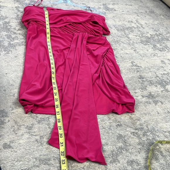 NWT Ieena Mac Duggal 11565 Strapless Sweetheart Neckline Ruched Dress Mini Sz 8 - Picture 13 of 14